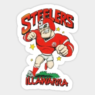 Illawarra Steelers - STEELER MASCOT Sticker
